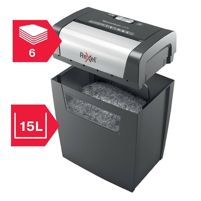 Skartovací stroj Rexel Momentum X406
