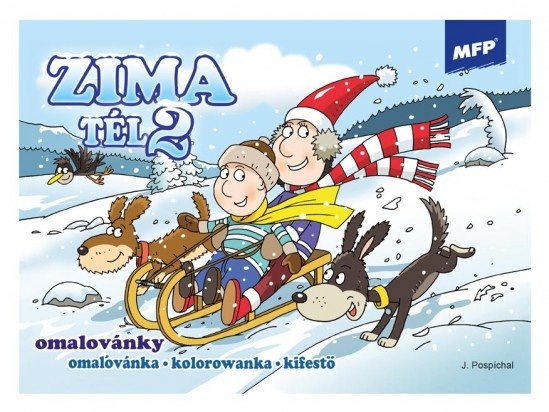 Omalovánky A5 - mix Vánoce