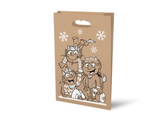 Taška Mikuláš EKO - mix motivů 26 x 41 cm