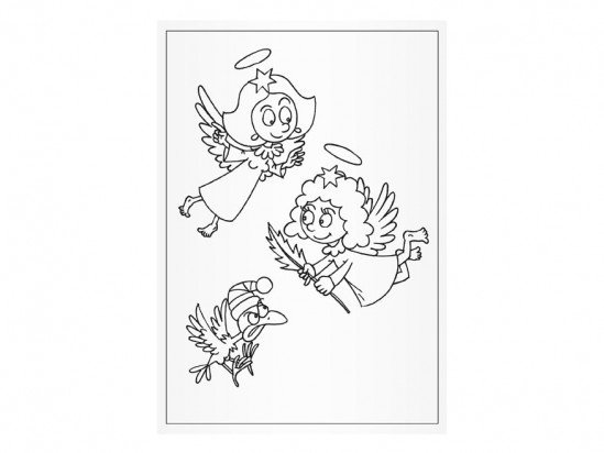 Omalovánky A5 - mix Mikuláš