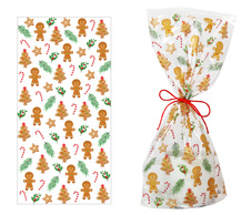 Sáčky vánoční - Perníček 20 x 40 cm