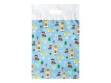 Taška Mikuláš L - mix s průhmatem 29 x 46 cm