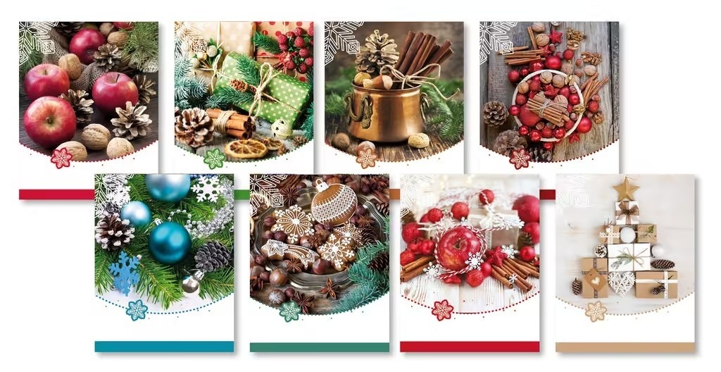 Jmenovky na dárky - samolepicí / mix motivů