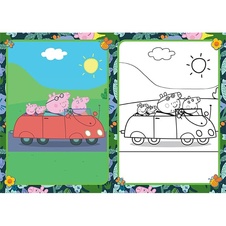 Omalovánky A5 - Prasátko Peppa