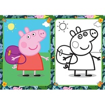 Omalovánky A5 - Prasátko Peppa
