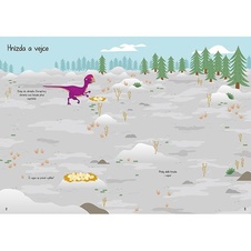 Samolepicí knížka První samolepkování - Dinosauři