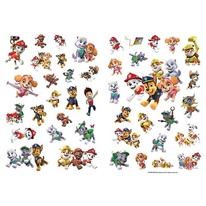 Omalovánky A4 se samolepkami - Tlapková patrola