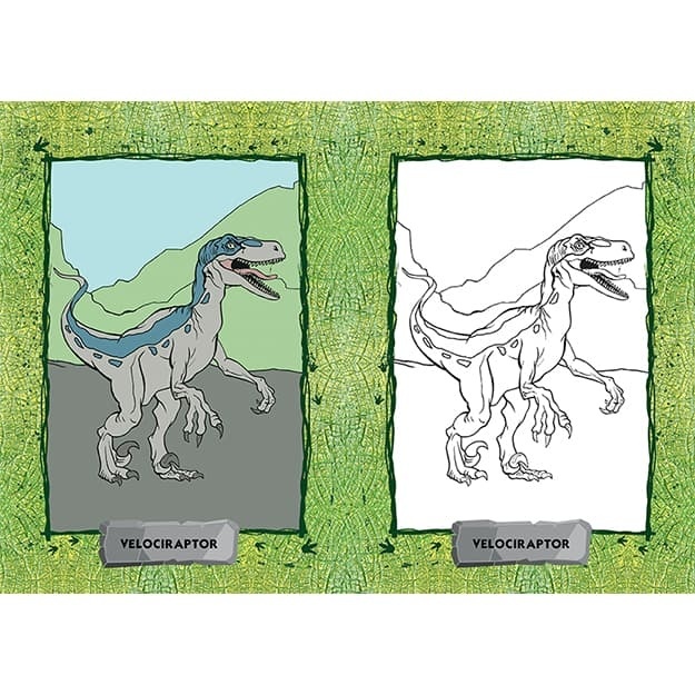 Omalovánky A5 - Dinosauři