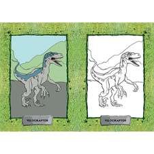 Omalovánky A5 - Dinosauři