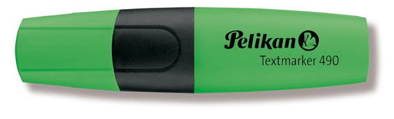 Zvýrazňovač Pelikan 490 NEON / zelená