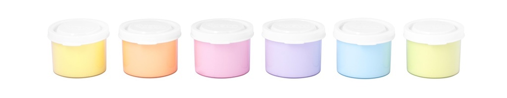 Prstové barvy JOVI - Pastel 6 x 35 ml