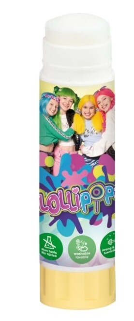 Lepicí tyčinka Kores PASTEL LOLLIPOPZ - 20g / mix barev