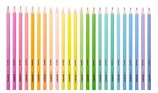 Pastelky trojhranné Kores PASTEL LOLLIPOPZ - 24 barev