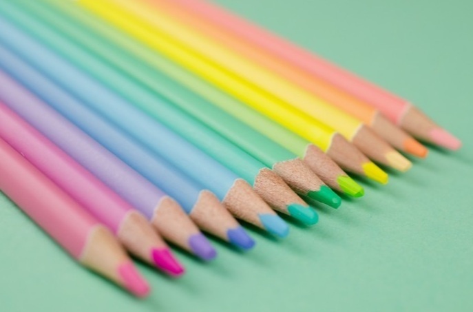 Pastelky trojhranné Kores PASTEL LOLLIPOPZ - 24 barev