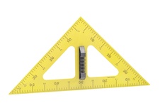Trojúhelník na tabuli WISSNER  - 45° 60cm / žlutá