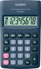 Kalkulačka Casio HL815L kapesní displej 8 míst