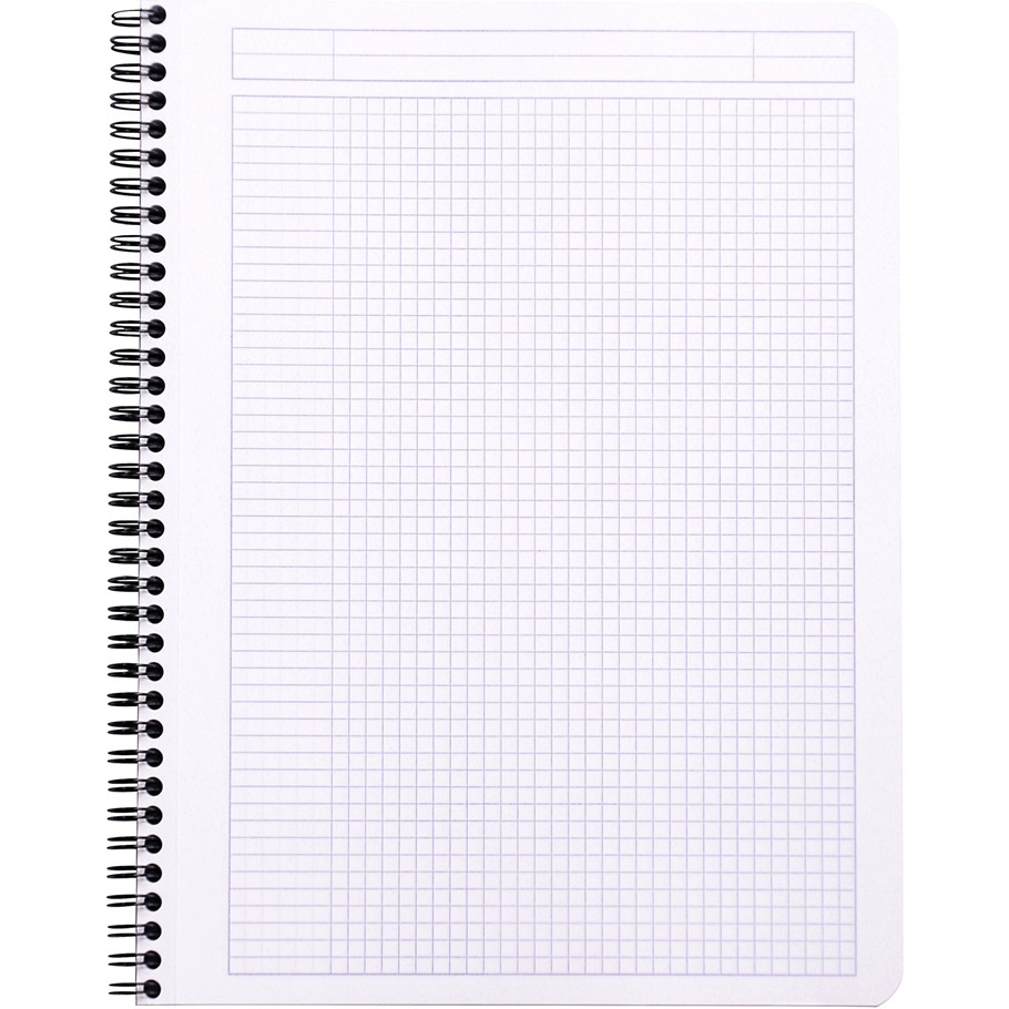 Blok kroužkový Clairefontaine Rhodia A4+ - čtvereček / 80 listů / mix barev