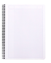 Blok kroužkový Clairefontaine Rhodia A4+ - čtvereček / 80 listů / mix barev