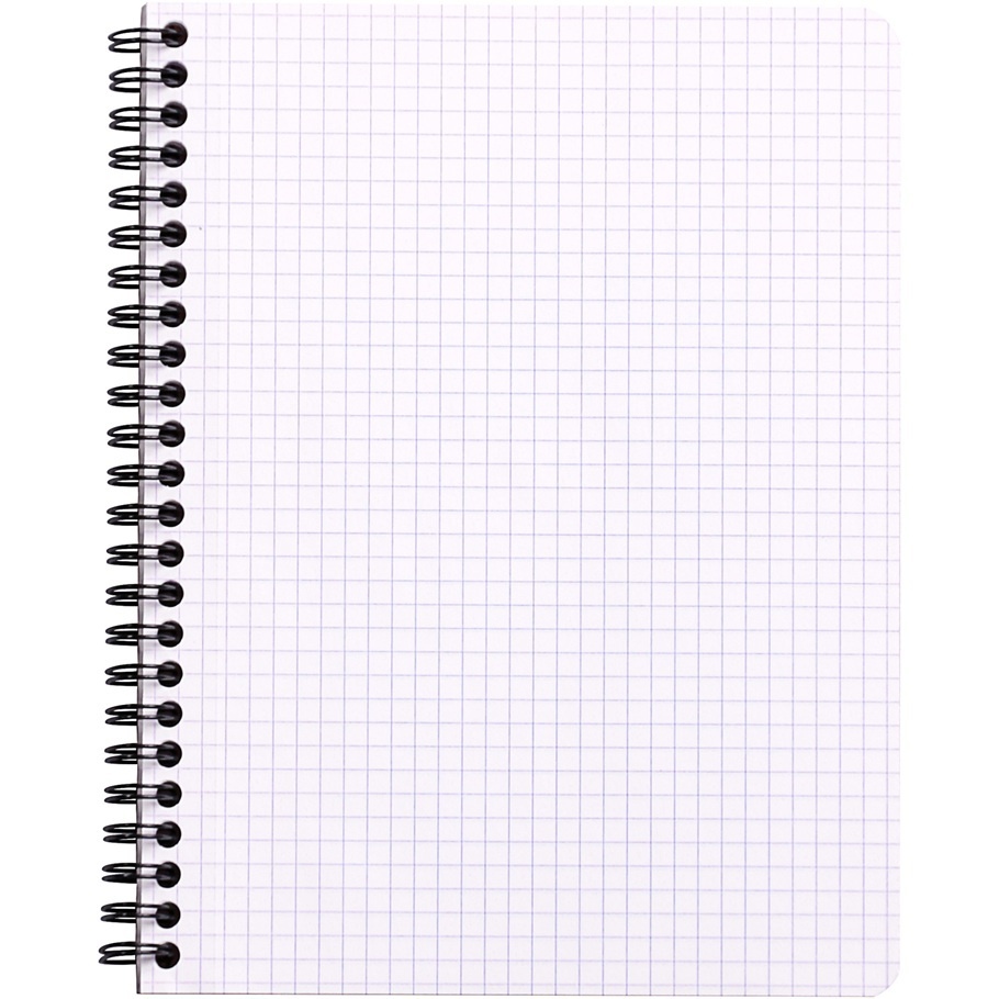 Blok kroužkový Clairefontaine Rhodia A5+ - čtvereček / 80 listů / mix barev