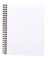 Blok kroužkový Clairefontaine Rhodia A5+ - linka / 80 listů / mix barev