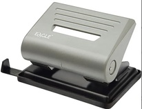 Kancelářský děrovač Eagle - šedá