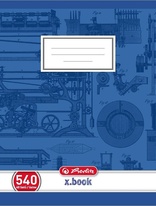 Sešit školní Herlitz Premium 540 - A5 / čistý / 40 listů