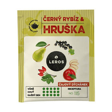 Čaj LEROS Čajový dýchánek - Hruška & černý rybíz