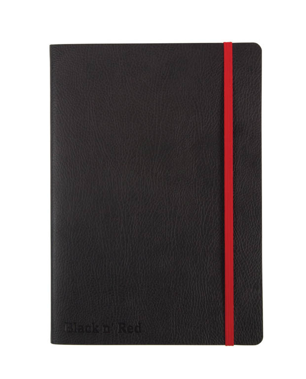 Zápisník Oxford Black n'Red mix - A5 / linka / 72 linka