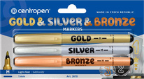 Značkovače Centropen 2670 M - sada 3 ks