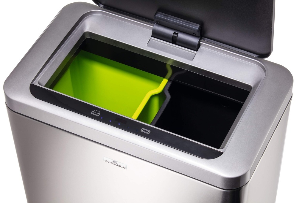 Odpadkový koš senzorový NO TOUCH DUO - 2 x 20 l