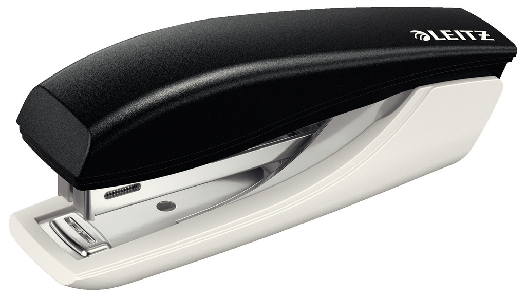 Kancelářský sešívač Leitz Nexxt Mini 5517 - černá / 10 listů