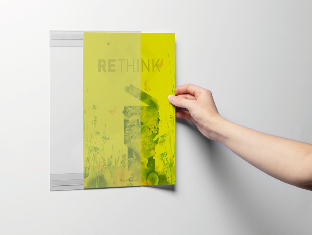 Samolepicí kapsa DURABLE rPET - A4 / 5 ks