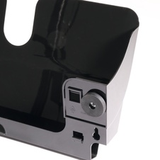 Držák na prospekty DURABLE magnetický - A4 černý / na šířku
