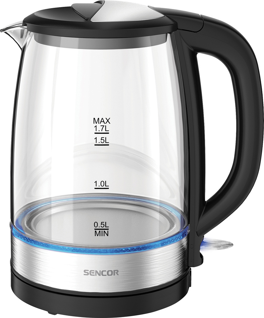 Konvice Sencor SWK 7400BK - černá / stříbrná