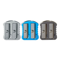 Ořezávátko Spoko Solid kovové - dvojité / mix barev