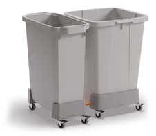 Vozík pro odpadkové koše Durabin rPP - 90 l