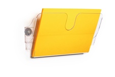Držák na prospekty DURABLE magnetický - A4 čirý / na šířku