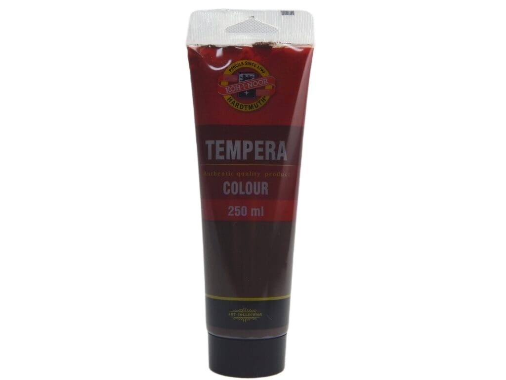 Temperová barva - hnědá / tuba 250 ml