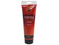 Temperová barva - červená světlá / tuba 250 ml