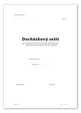 Docházkový sešit pro žáky A4 / 250 stran