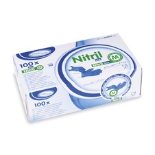 Ochranné rukavice nitrilové - rukavice S / 100 ks