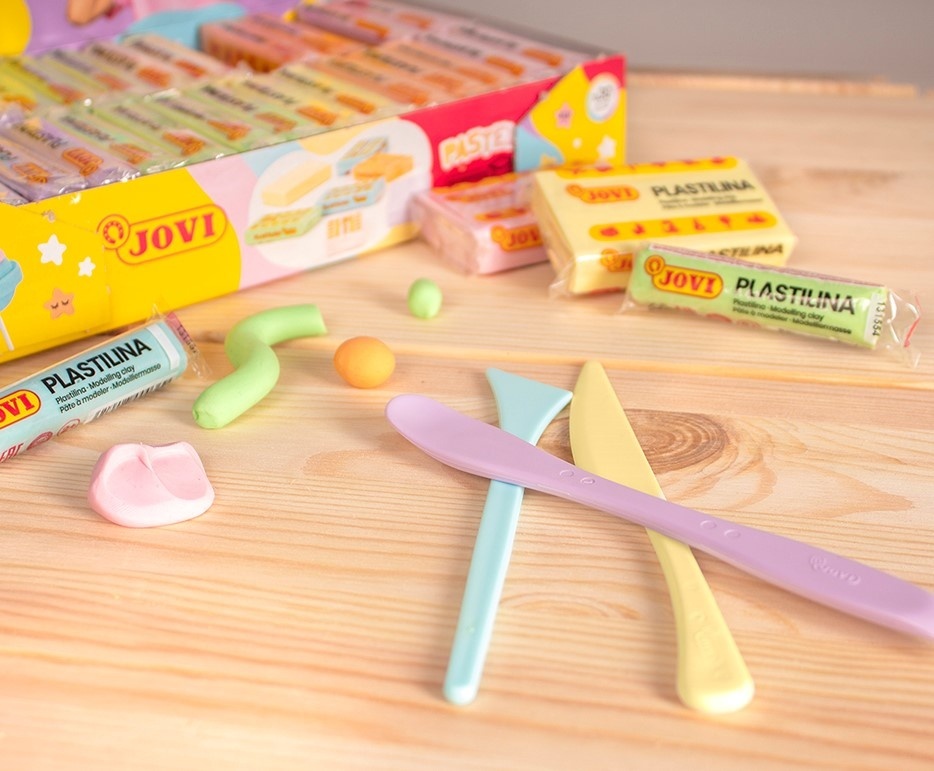 Modelovací nože JOVI - pastelové barvy / 3 ks