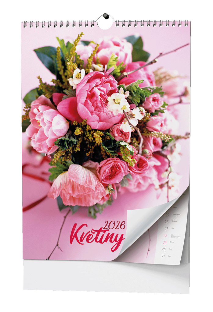 Kalendář nástěnný Květiny / BNG7