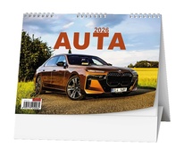 Kalendář stolní obrázkový Auta /  BSF9