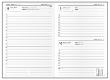 Diář LAMINO - A5 / denní / listy