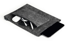 Obal na notebook vícedílný MultiBag Effect - antracitová / 13"
