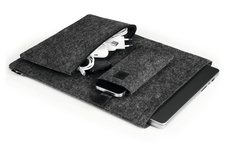 Obal na notebook vícedílný MultiBag Effect - antracitová / 16,4"