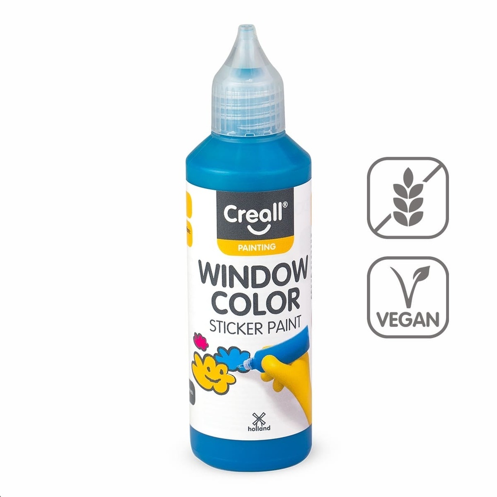 Barva na sklo Creall Widow Color - 80 ml / tyrkysová