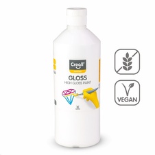 Barva s vysokým leskem Creall Gloss - 500 ml / bílá