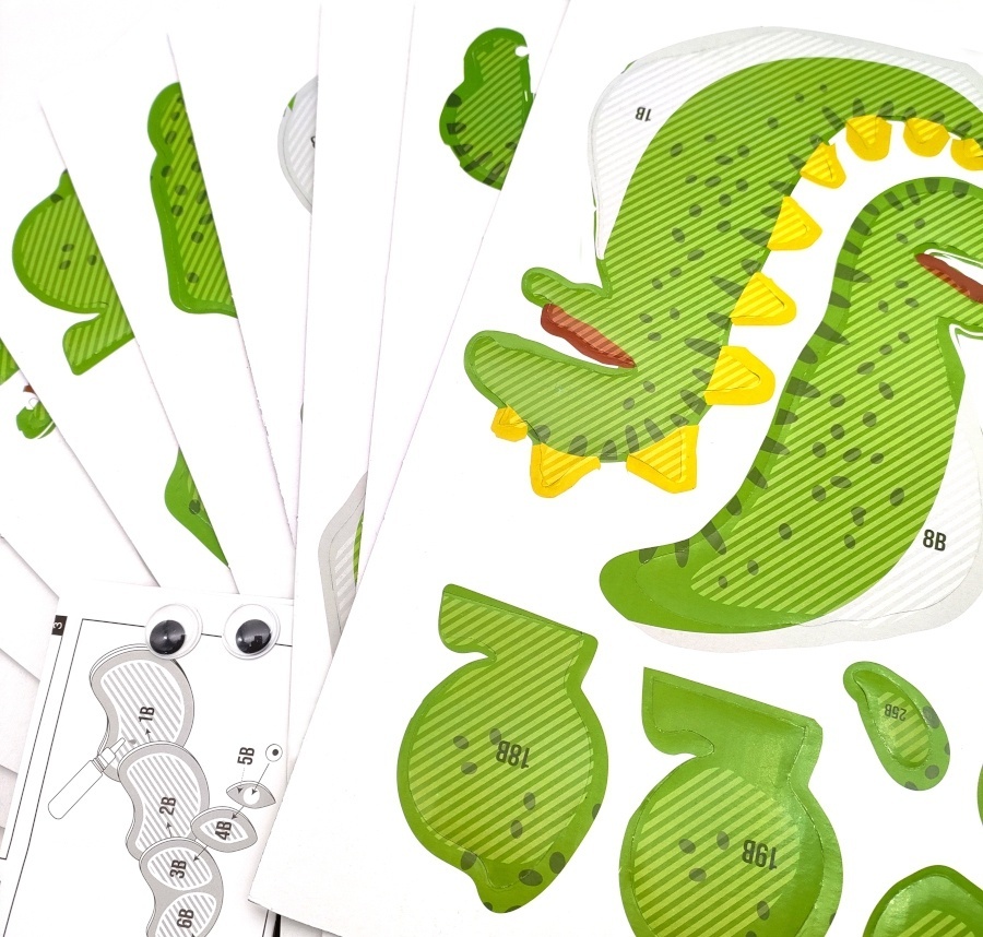 Stavebnice kartonová 3D Concorde - Dino